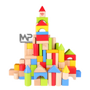 100 קוביות עץ בדלי Tooky Toy