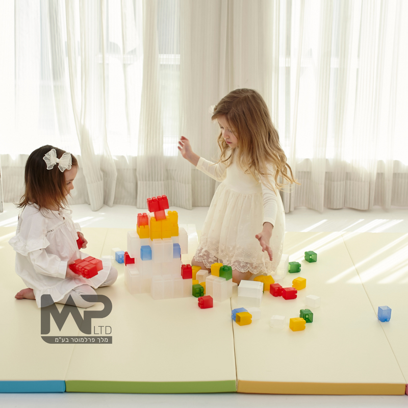 קוביות סיליקון חצי שקוף - 160 חלקים