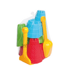 בונים טירות בחול - סט 3 תבניות+כף מגרפה מריונקס