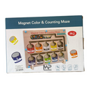 מבוך מגנט - מיון כמות וצבע