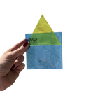 צורות גאומטריות שקוף-צבעוני לשולחן אור