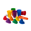 התאמת חלוקי נחל לכוסות