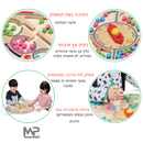 מיון כמות וצבע ג'מבו ל-4 גוגו