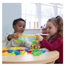 הרכבת צינורות שקופים לשולחן אור