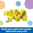 200 קוביות ספוג בצנצנת