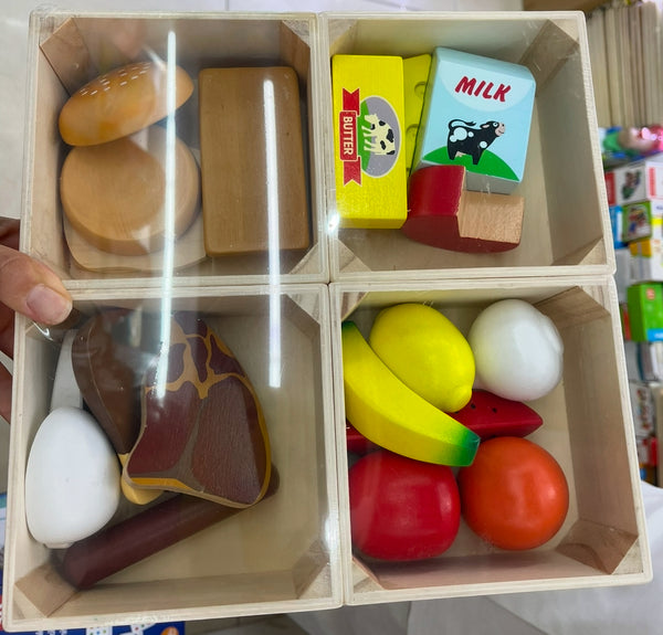 מגש מזון עץ