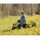 טרקטור לחצר + נגרר סמובי ירוק