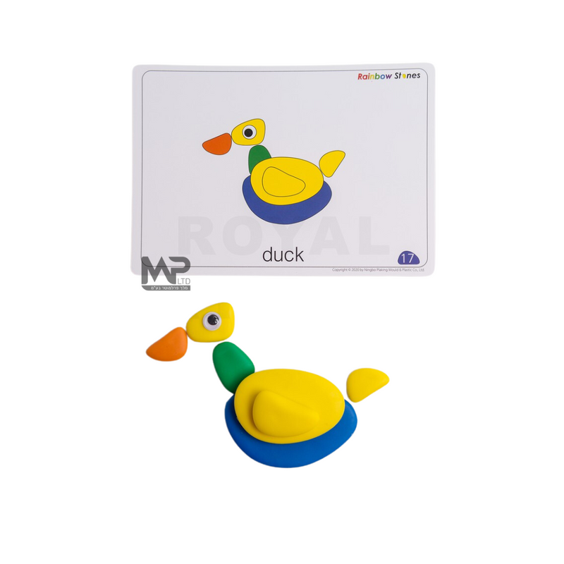 התאמת חלוקי נחל לכוסות