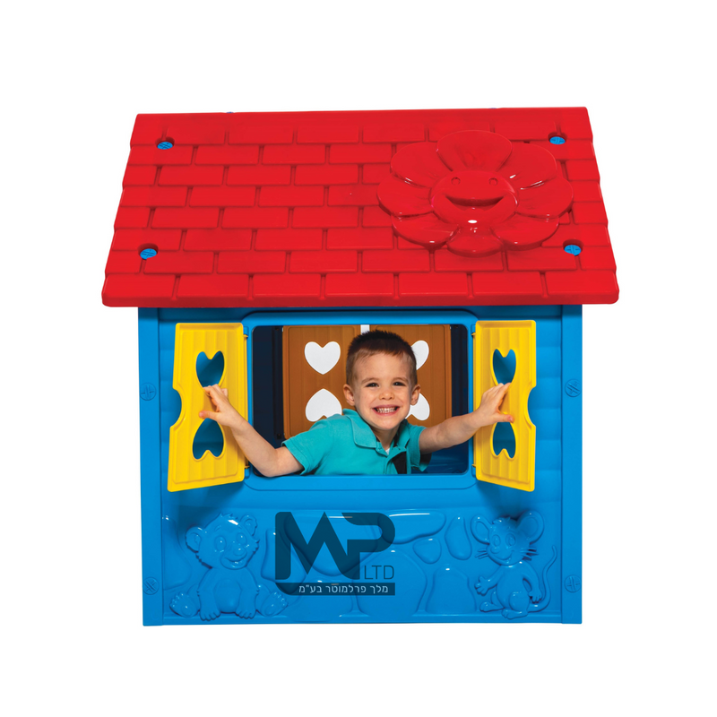 בית לחצר הונגרי- כחול