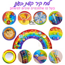 לוח קיר קשת בענן