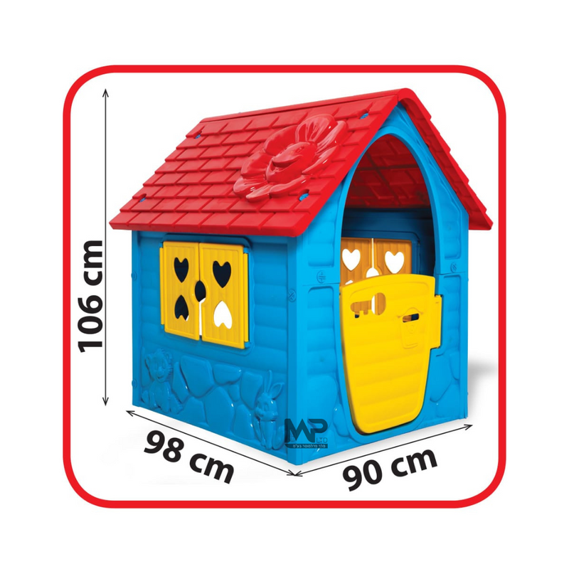 בית לחצר הונגרי- כחול