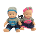 בובה 30 ס''מ - דגם ג'ינס בן/בת