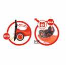 משענת גב-ידית דחיפה לבימבה BIG