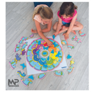 פזל דו צדדי - עץ רצפתי XXL