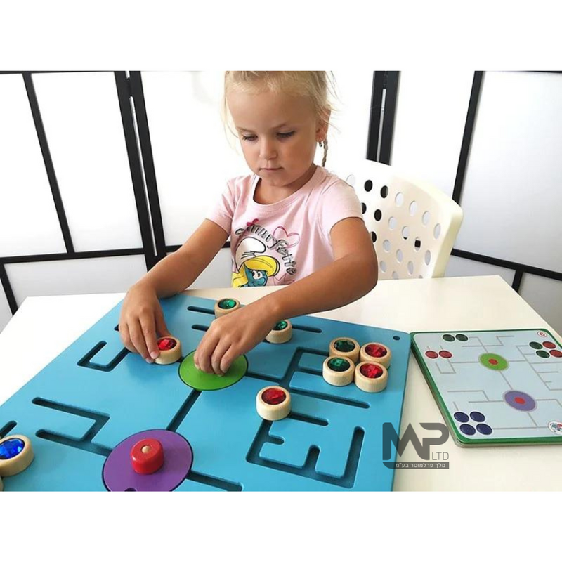 לוח קיר התאמת צבעים תכלת גוגו