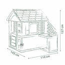 בית לחצר + מטבח סמובי - אדום