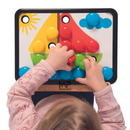 המוזאיקה הראשונה שלי - בית וטבע (אדום)