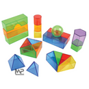 יח' 50 - קוביות מפלסטיק שקוף לשולחן אור