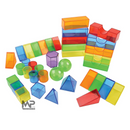 יח' 50 - קוביות מפלסטיק שקוף לשולחן אור