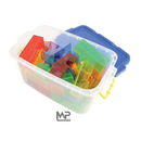 יח' 50 - קוביות מפלסטיק שקוף לשולחן אור