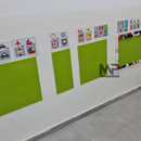 לוח בניה לקיר 510 חלקים