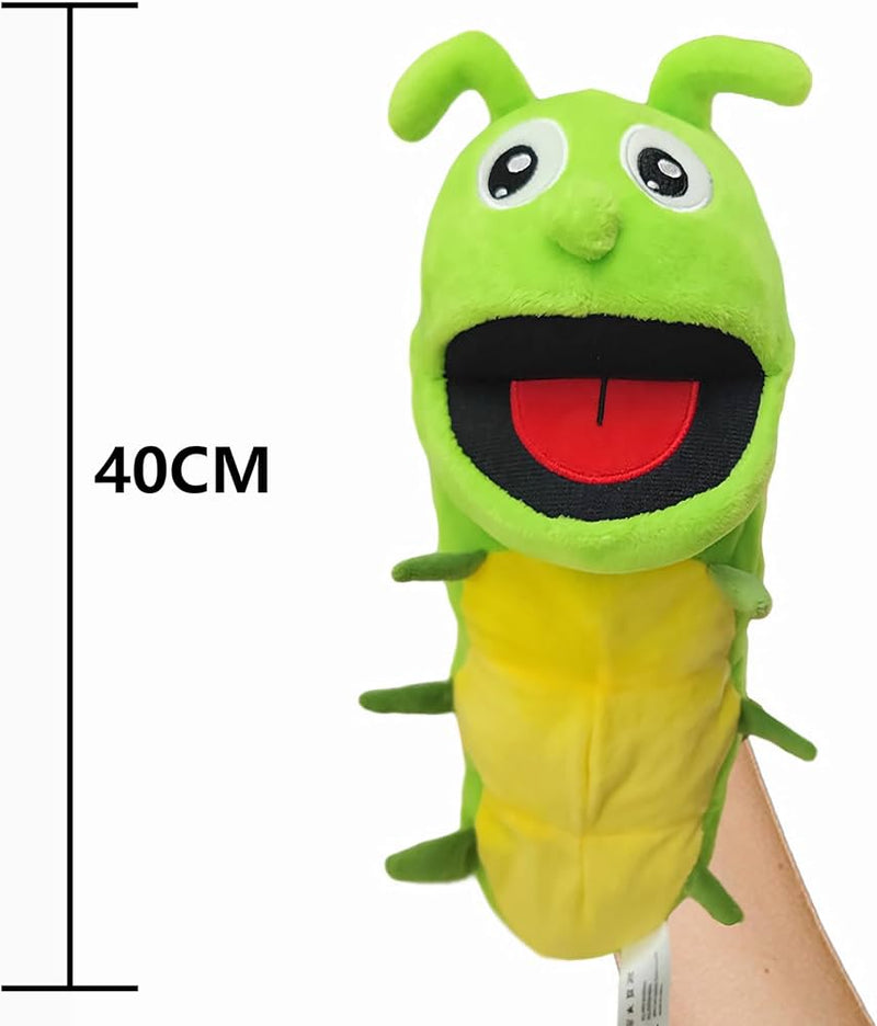 בובות כפפה חרקים פה נפתח גדולות- סט 6 י״ח