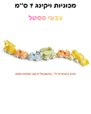 מכוניות ויקינג 7 ס''מ - פסטל