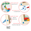 פזל ציפור מגנט גוגו