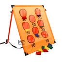 קליעה למטרה מספרים + 12 שקיות אורז