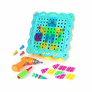 משחק מברגה + משטח הברגות מואר 200 חלקים