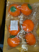 סט 6 תפוזים סיליקון