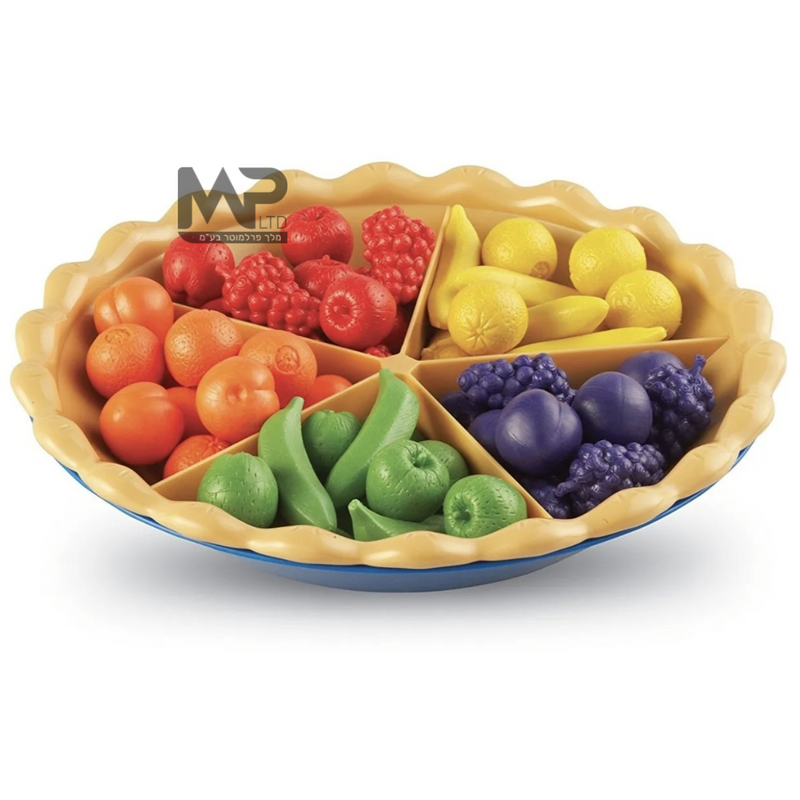 עוגת פאי מיון צבעים וכמות