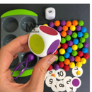 מיני מאפינס התאם כמות וצבע