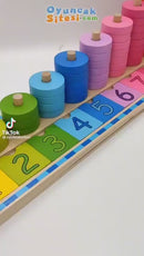 משחק חשבון טבעות 1-10