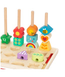 מגדלון השחלת חרוזים לפי דגמים HI Pando - TookyToy