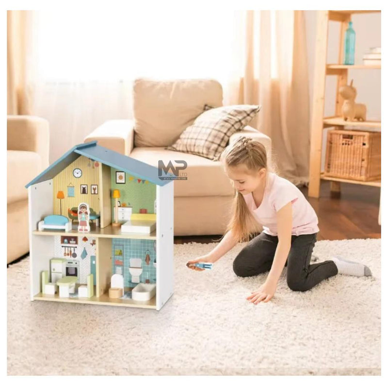 בית בובות קטן + אביזרים Tooky Toy