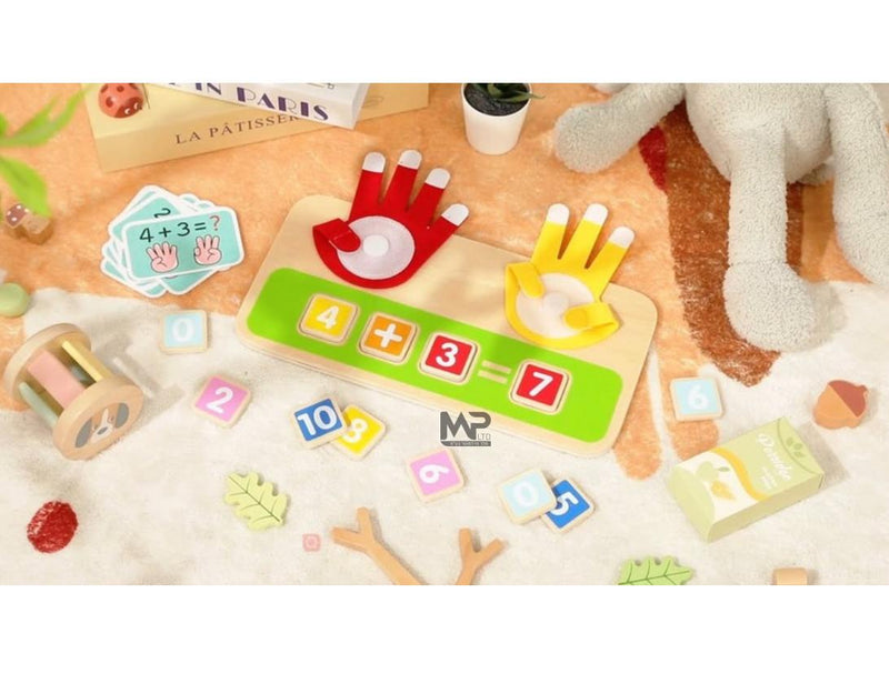 ספירת אצבעות ותרגילי חשבון Tooky Toy