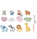 השחלת חרוזים לשרוך - חיות Tooky Toy