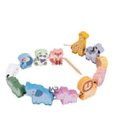 השחלת חרוזים לשרוך - חיות Tooky Toy
