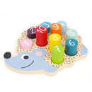 לומדים מספרים עם קיפודי - משחק עץ