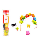 השחלת חרוזים לשרוך - ים יבשה Tooky Toy