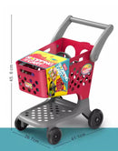 עגלת קניות עם מצרכים