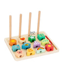 מגדלון השחלת חרוזים לפי דגמים HI Pando - TookyToy