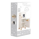 מקרר עץ עם קרח