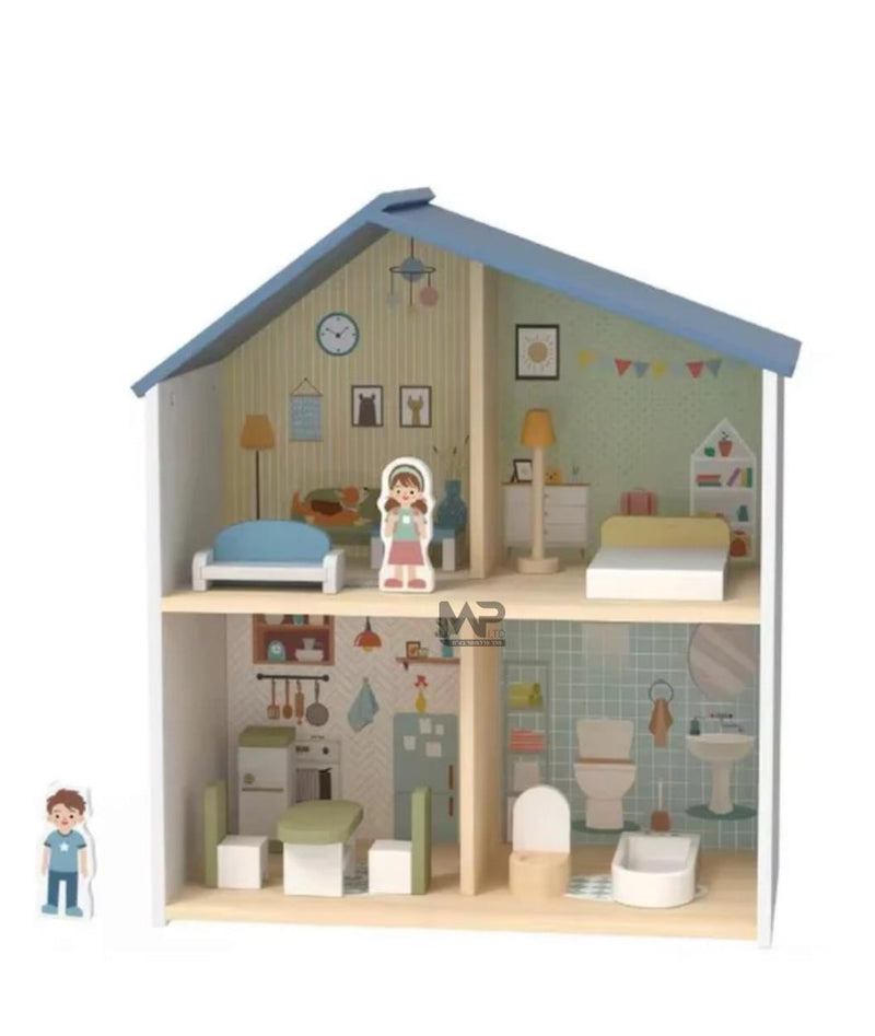 בית בובות קטן + אביזרים Tooky Toy